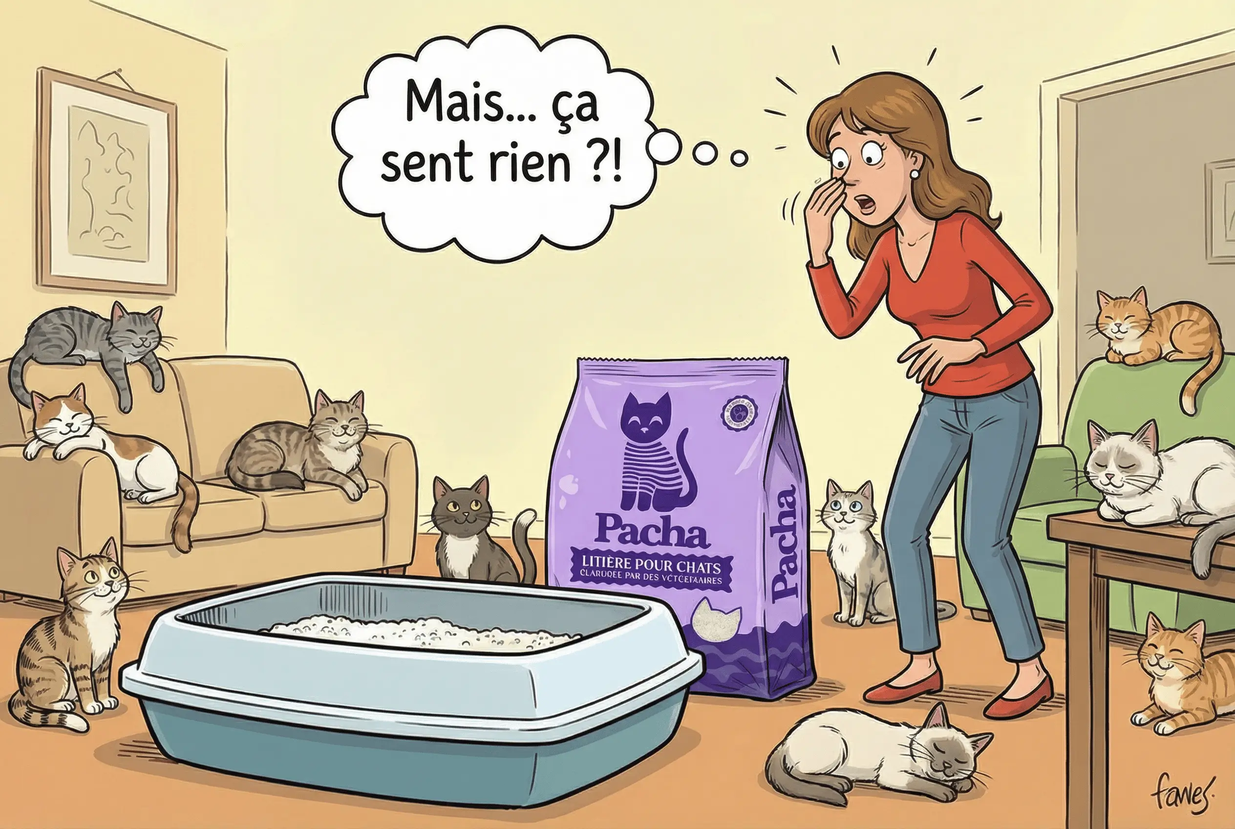 Ça sent rien avec Pacha